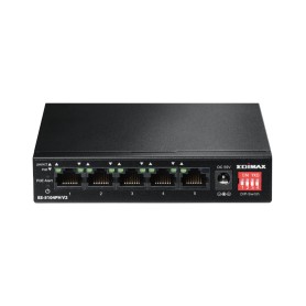 Edimax ES-5104PH V2 switch di rete Fast Ethernet (10/100) Supporto Power over Ethernet (PoE) Nero (ES-5104PH V2)
