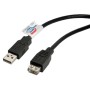 ROLINE 11.02.8947 cavo USB 0,8 m USB 2.0 USB A Nero (RO11.02.8947) (CRO11028947) (RO11.02.8947) (CRO11028947)