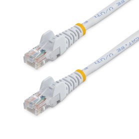 StarTech.com Cavo di rete CAT 5e - Cavo Patch Ethernet RJ45 UTP Bianco da 1m antigroviglio (45PAT1MWH) StarTech.com Cavo di rete CAT 5e - Cavo Patch Ethernet RJ45 UTP Bianco da 1m antigroviglio (45PAT1MWH)
