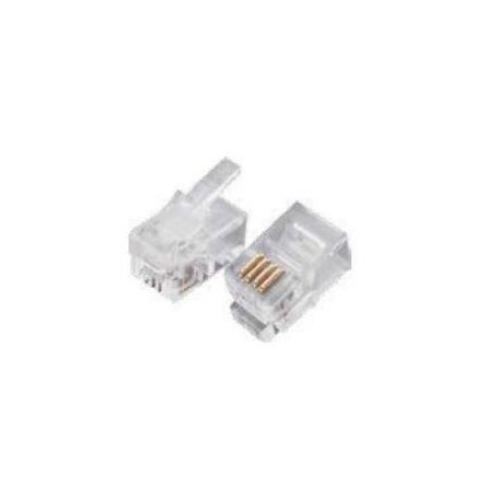 PLUG 4P4C CAT.3 CAVO PIATTO CF10 (WPC-MDP-442-3U-F06)