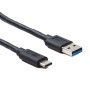 Hamlet XCU3A-UC31-MM10 cavo USB 1 m USB 3.2 Gen 1 (3.1 Gen 1) USB C USB A Nero (XCU3A-UC31-MM10)