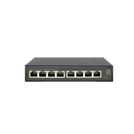LevelOne GES-2108 switch di rete Gestito L2 Gigabit Ethernet (10/100/1000) Nero (GES-2108)
