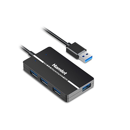 HUB USB3.0 SLIM 4P. 5GBPS ALIM.10W (XHUB-04U3P)