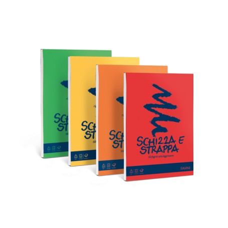 Favini Schizza e Strappa quaderno per scrivere A6 150 fogli (A200706)