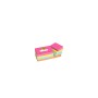Post-It 7100259506 pouch autoadesiva Rettangolo Blu, Verde, Arancione, Rosa 100 fogli Autoadesivo (653-12-POP)