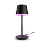 Philips Hue White and Color ambiance Go Lampada Smart da Tavolo Ricaricabile Nera Wireless (929003128501)