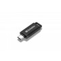 VERBATIM USB DRIVE 3.2 GEN1 64GB RETRACTABLE USB-C (49458)