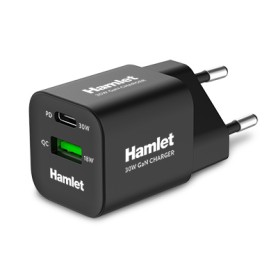 ALIMEN PARETE GAN 30W + QC 18W (XPDC-G3018Q)