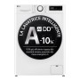 LAVATRICE 9KG A-10  TURBOWASH 360  GLASS (F4R5009TSWW)