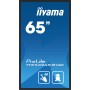 iiyama TF6539AS-B1AG visualizzatore di messaggi Pannello piatto per segnaletica digitale 163,8 cm (64.5") LED 500 cd/m² 4K Ultr