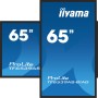 iiyama TF6539AS-B1AG visualizzatore di messaggi Pannello piatto per segnaletica digitale 163,8 cm (64.5") LED 500 cd/m² 4K Ultr