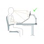 BakkerElkhuizen Space-arm 48,3 cm (19") Alluminio (BNESPGR)