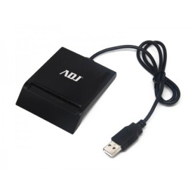 LETTORE SMART CARD SIM 1.5MT BK LETTURA 20MBS SCRITTURA 12MBS ADJ (141-00036)