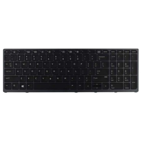 HP Backlit keyboard assembly (Netherlands) Tastiera (848311-B31)