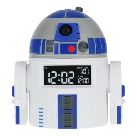 Paladone R2D2 Sveglia digitale Blu, Bianco (PP11315SW)