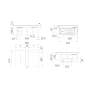 ELICA NIKOLATESLA FIT BL/A/72 - PRF0167054 - PIANO COTTURA A INDUZIONE CON ASPIRANTE, 72 CM