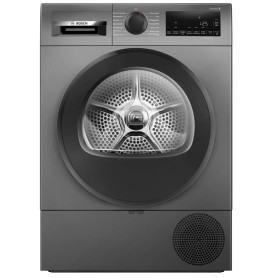 Bosch WQG243DR10 Serie 6, asciugatrice a pompa di calore A+++ (argento/nero)