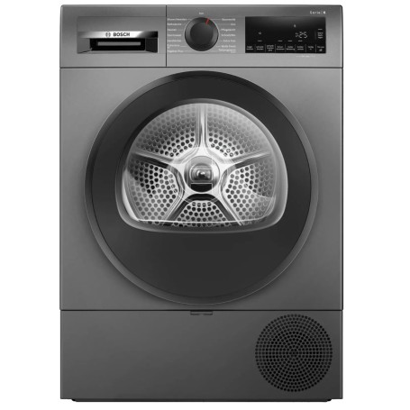 Bosch WQG243DR10 Serie 6, asciugatrice a pompa di calore A+++ (argento/nero)