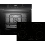 Respecta ASET7007700, set da forno (nero)