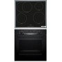 Bosch HBD635CS65 Serie 6, set forno (nero, 60 cm)