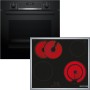 Bosch HBD631CS63 Serie 6, set forno (nero, 60 cm)
