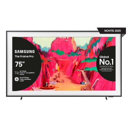 Samsung Smart TV 75" QE75LS03FWUXZT The Frame Pro 4K 2025