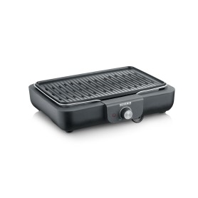 Severin PG 8556 barbecue per l'aperto e bistecchiera Grill Da tavolo Elettrico Nero, Acciaio inox 2300 W