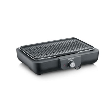 Severin PG 8556 barbecue per l'aperto e bistecchiera Grill Da tavolo Elettrico Nero, Acciaio inox 2300 W
