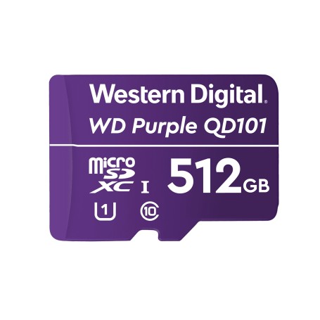 Western Digital WD Purple SC QD101 512 GB MicroSDXC Classe 10 (WDD512G1P0C)