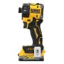 DeWALT DCF870E2T-QW avvitatore a batteria 1/4" 3000 Giri/min 56 Nm Nero, Giallo 500 W 18 V