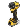 DeWALT DCF870E2T-QW avvitatore a batteria 1/4" 3000 Giri/min 56 Nm Nero, Giallo 500 W 18 V