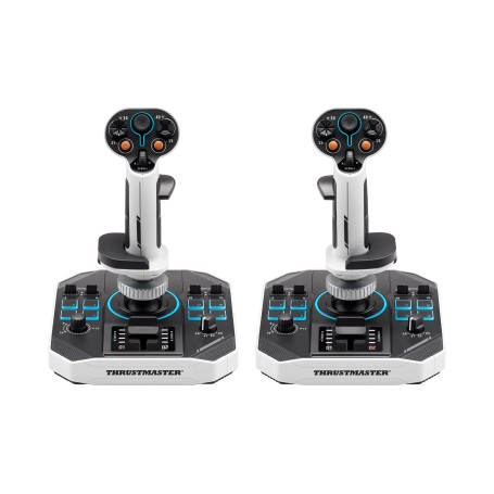 Thrustmaster Sol-R 2 HOSAS Space Sim Duo Nero, Bianco USB Flightstick Analogico/Digitale PC (2960939)