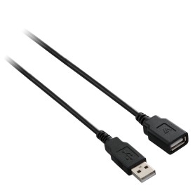 V7 Cavo prolunga USB nero da USB 2.0 A femmina a USB 2.0 A maschio 3m 10ft (V7E2USB2EXT-03M) V7 Cavo prolunga USB nero da USB 2.0 A femmina a USB 2.0 A maschio 3m 10ft (V7E2USB2EXT-03M)