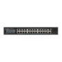 Lanberg RSFE-24P-2C-250 switch di rete Non gestito Gigabit Ethernet (10/100/1000) Supporto Power over Ethernet (PoE) 1U Nero