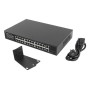 Lanberg RSFE-24P-2C-250 switch di rete Non gestito Gigabit Ethernet (10/100/1000) Supporto Power over Ethernet (PoE) 1U Nero