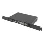 Lanberg RSFE-24P-2C-250 switch di rete Non gestito Gigabit Ethernet (10/100/1000) Supporto Power over Ethernet (PoE) 1U Nero