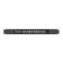 Lanberg RSFE-24P-2C-250 switch di rete Non gestito Gigabit Ethernet (10/100/1000) Supporto Power over Ethernet (PoE) 1U Nero