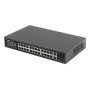 Lanberg RSFE-24P-2C-250 switch di rete Non gestito Gigabit Ethernet (10/100/1000) Supporto Power over Ethernet (PoE) 1U Nero