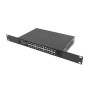 Lanberg RSFE-24P-2C-360 switch di rete Non gestito Gigabit Ethernet (10/100/1000) Supporto Power over Ethernet (PoE) 1U Nero