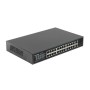 Lanberg RSFE-24P-2C-360 switch di rete Non gestito Gigabit Ethernet (10/100/1000) Supporto Power over Ethernet (PoE) 1U Nero