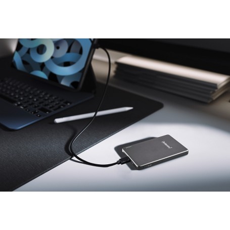 Intenso MW5000 Polimeri di litio (LiPo) 5000 mAh Carica wireless Grigio (7344024)