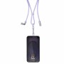 Intenso Handykette als Lade- + Datenkabel USB-C bis 1,65m lila cavo USB USB C Viola (7991003)
