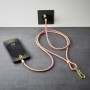 Intenso Handykette als Lade- + Datenkabel USB-C bis 1,65m neon mix cavo USB USB C Multicolore (7991005)