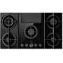Elica Nikolatesla Flame Evo BL/A/88 Cappa aspirante downdraft con piano cottura a gas, nera, PRF0196341