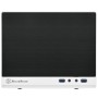 Silverstone SG13 Mini Tower Nero, Bianco (SST-SG13WB-Q)