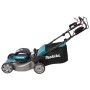 Makita LM001GZ tagliaerba Tagliaerba a spinta Batteria Nero, Blu