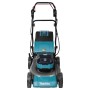 Makita LM001GZ tagliaerba Tagliaerba a spinta Batteria Nero, Blu