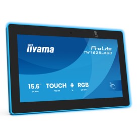 iiyama TW1625LASC-B3PNR visualizzatore di messaggi Pannello piatto interattivo 39,6 cm (15.6") LED Wi-Fi 450 cd/m² Full HD Nero iiyama TW1625LASC-B3PNR visualizzatore di messaggi Pannello piatto interattivo 39,6 cm (15.6") LED Wi-Fi 450 cd/m² Full HD Nero