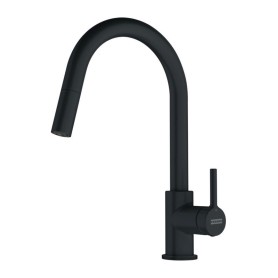Miscelatore monocomando estraibile Franke Lina, alta pressione, Nero Opaco, 115.0626.053