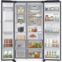 SAMSUNG RS90F67BETEF, affiancati (acciaio inossidabile, Family Hub, modalità AI Energy, conversione intelligente)